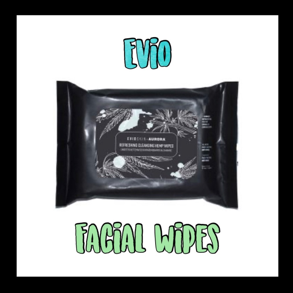 ❤️NEW LISTING❤️Evio  cleansing hemp wipes ❣️NWT❣️